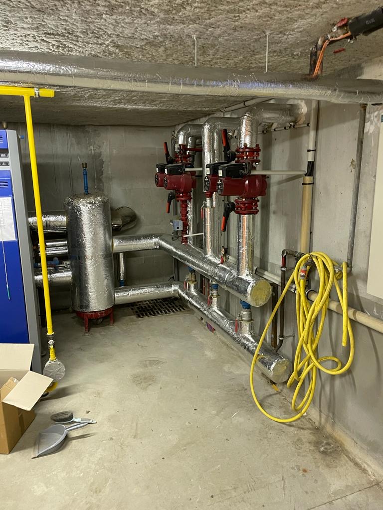 Rénovation complète réseau de chauffage - APRÈS